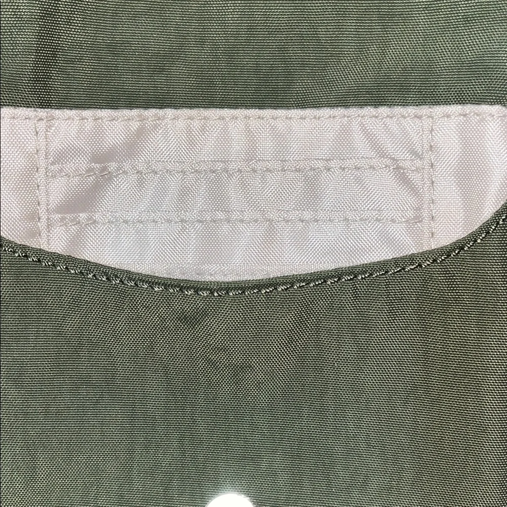 Kipling Olive Green Adjustable Crossbody Organizer Bag - Picture 7 of 15